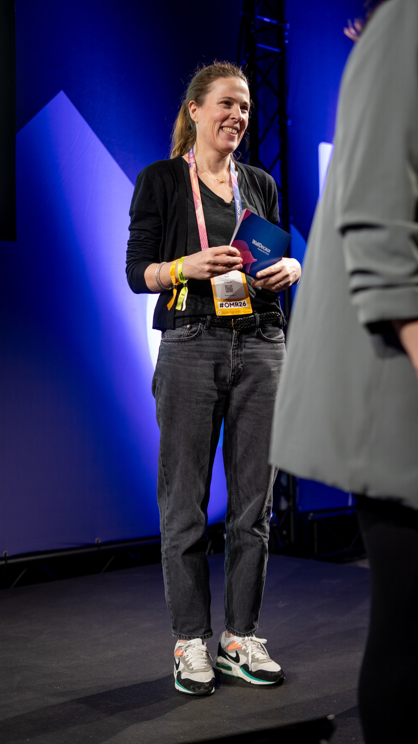 Nina Reicke bei der OMR